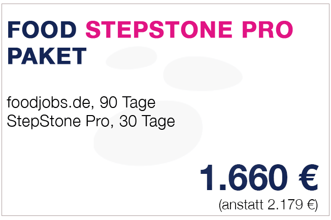 Food Stepstone Pro Paket 1660 Euro